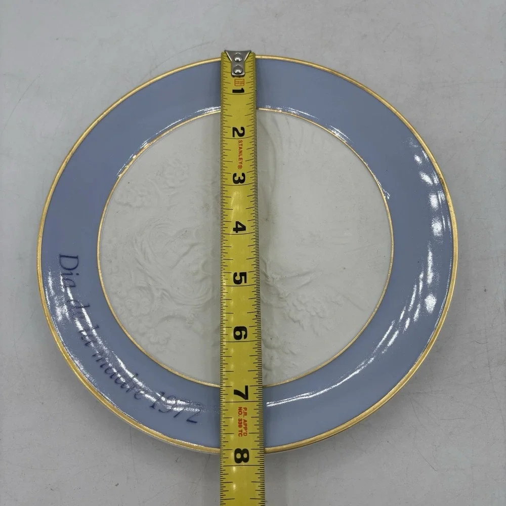 Lladro Collector Plate Dia De La Madre Mother's Day 1972 Handmade Spain Vintage